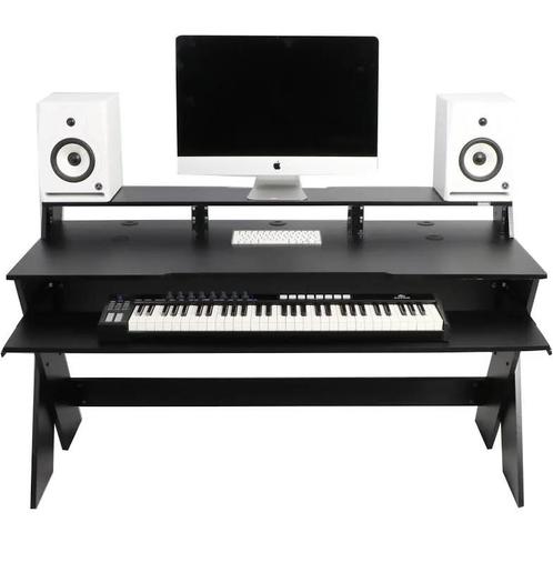 Meuble studio / DJ booth de marque Innox modèle X-Desk black, Muziek en Instrumenten, Dj-sets en Draaitafels, Gebruikt, Ophalen