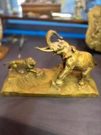 Bronzen voorstelling, Ophalen, Brons
