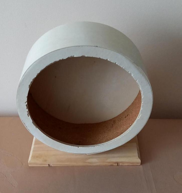 Goudhamster loopwiel of rad met beschadiging zie foto 4, Dieren en Toebehoren, Knaagdieren en Konijnen | Toebehoren, Gebruikt