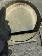 Ijzeren drinkemmer, Dieren en Toebehoren, Pluimvee | Toebehoren, Ophalen, Gebruikt, Drinken en Voederen