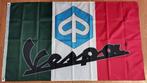 Vlag Piaggio Vespa Italië - 60 x 90 cm, Motoren, Ophalen of Verzenden, Nieuw