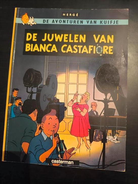 Kuifje - Juwelen van bianca castafiore, Boeken, Stripverhalen, Zo goed als nieuw, Ophalen of Verzenden