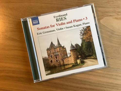 Ferdinand Ries : sonatas for Violin and Piano vol 3, CD & DVD, CD | Classique, Utilisé, Musique de chambre, Romantique, Enlèvement ou Envoi