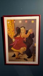 Poster botero ingekaderd, Ophalen