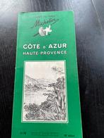 Vintage michelin reisgids Côte d’Azur . 1962, Boeken, Ophalen of Verzenden, Zo goed als nieuw, Michelin