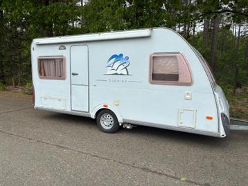 Auvent Knaus Sudwind 450 Mover, Poêle, Lit fixe, Particulier, Knaus