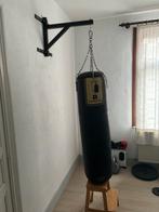 Sac de frappe Domyos en cuir avec support, Sport en Fitness, Ophalen, Zo goed als nieuw