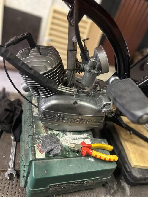 flandria sp 547 motor 5pk, Fietsen en Brommers, Brommeronderdelen | Oldtimers, Nieuw, Overige merken, Overige typen, Ophalen