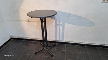 Table haute Sieger Mecalit Ø 70 H 112 cm  