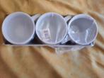 set van 3 nieuwe koffie tassen, Huis en Inrichting, Keuken | Servies, Ophalen of Verzenden, Nieuw