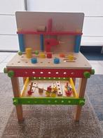 Werkbank hout, Kinderen en Baby's, Speelgoed | Houten speelgoed, Gebruikt, Ophalen