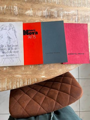 boekjes Galerij Nova - Mechelen diverse jaren, Ophalen of Verzenden, Zo goed als nieuw, Schilder- en Tekenkunst