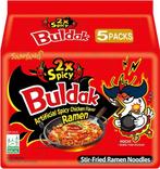 SamYang Buldak Double Spicy Hot Chicken Noodles 5-PACK, Ophalen of Verzenden