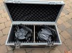 2 stuks Outdoor stage par 12x8W in flightcase, Ophalen, Zo goed als nieuw, Licht, Kleur