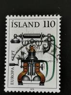 Islande 1979 - Europe CEPT - téléphone ancien, Affranchi, Enlèvement ou Envoi, Islande