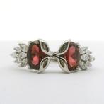 Bague en argent S925 avec grenat naturel, Bijoux, Sacs & Beauté, Bagues, Rouge, Femme ou Homme, Comme neuf, Avec pierre précieuse