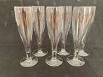 6 Champagneglazen, Huis en Inrichting, Ophalen of Verzenden, Nieuw, Glas, Glas of Glazen