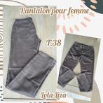 Pantalon pour femme-brun-Lola Liza--T.38, Vêtements | Femmes, Culottes & Pantalons, Taille 38/40 (M), Enlèvement ou Envoi, Brun