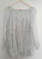 Blouse Anna Catharina,maat TU, Kleding | Dames, Maat 38/40 (M), Blauw, Ophalen of Verzenden, Zo goed als nieuw