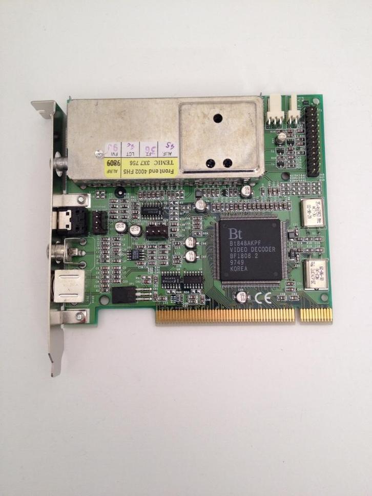 Miro PCI TV kaart - Pinnacle Systems, Computers en Software, Videokaarten, Gebruikt, PCI, Ophalen of Verzenden