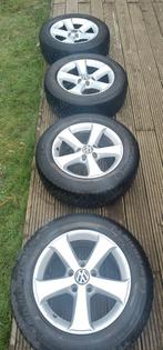 4 x aluminium volkswagen velg, Auto-onderdelen, Ophalen, Gebruikt, 16 inch, Banden en Velgen