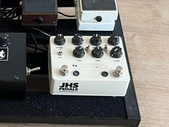 JHS Double Barrel v4, Muziek en Instrumenten, Effecten, Zo goed als nieuw, Ophalen of Verzenden