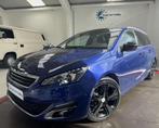 Peugeot 308 SW 1.6e-HDI 115CH GT LINE BVA T.PANO GAR 12M, Auto's, Automaat, Gebruikt, Zwart, Leder