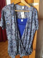 Blouse/topje, Bleu, Taille 46/48 (XL) ou plus grande, MS Mode, Enlèvement ou Envoi