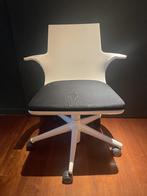 Kartell bureaustoel op wieltjes (Spoon chair), Ophalen, Wit, Zo goed als nieuw, Bureaustoel
