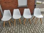 Stoelen 4 stuks wit 20€/st, Huis en Inrichting, Stoelen, Ophalen, Wit