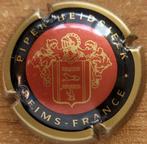 Champagnecapsule PIPER-HEIDSIECK brons, bordeauxrood nr 104, Verzamelen, Ophalen of Verzenden, Nieuw, Frankrijk, Champagne