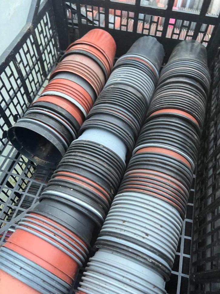 kweekpotten plantpotten bloempotten 10,5 x 9 cm, Jardin & Terrasse, Pots de fleurs, Comme neuf, Synthétique, Intérieur, Balcon