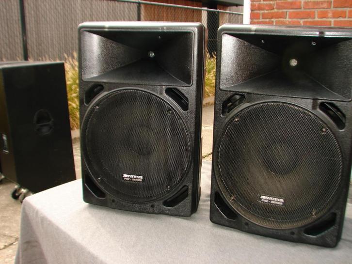 JB SYSTEMS PSX-15, Audio, Tv en Foto, Luidsprekerboxen, Gebruikt, Overige typen, Ophalen