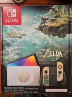 Nintendo Switch OLED Zelda Totk + Pro-controller + Smash Bro, Games en Spelcomputers, Zo goed als nieuw, Ophalen, Switch OLED