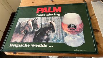 Panneau publicitaire en carton Palm, Enlèvement ou Envoi, Comme neuf, Palm