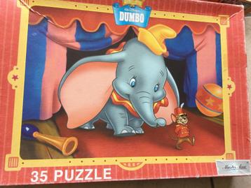 „SNEEUWWITTE” PUZZELS „RODE RIJKAP” ALADDIN „DUMBO” beschikbaar voor biedingen