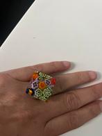 Ring Murano glas, in maat verstelbaar, Handtassen en Accessoires, Ringen, Ophalen, Zo goed als nieuw