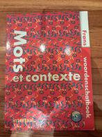 Mots et contexte, Boeken, Ophalen of Verzenden, Nieuw