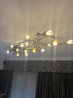 2 verschillende lusters + 2 spots, Huis en Inrichting, Ophalen, Gebruikt, Metaal of Aluminium, Led