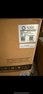 Hybride omvormer 5kw solis nieuw, Ophalen of Verzenden, Nieuw
