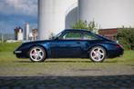 Porsche 993 Carrera 4 - matching, carnet et +35 K€ factures, Cuir, Bleu, Carnet d'entretien, Achat
