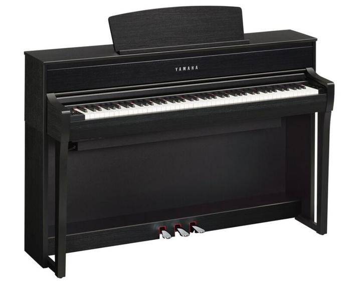 Piano numérique Yamaha CLP675 B - noir satiné, Musique & Instruments, Pianos, Comme neuf, Piano, Noir, Digital, Enlèvement