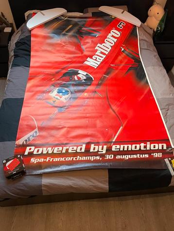 Groot affiche Formule 1 - Marlboro 1998 beschikbaar voor biedingen