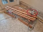 Luge 2 personnes à volant et freins +/- 120 cm de longueur, Enlèvement, Utilisé