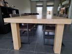 Eik Fineer tafel te koop, Huis en Inrichting, 200 cm of meer, 100 tot 150 cm, Rechthoekig, Eikenhout