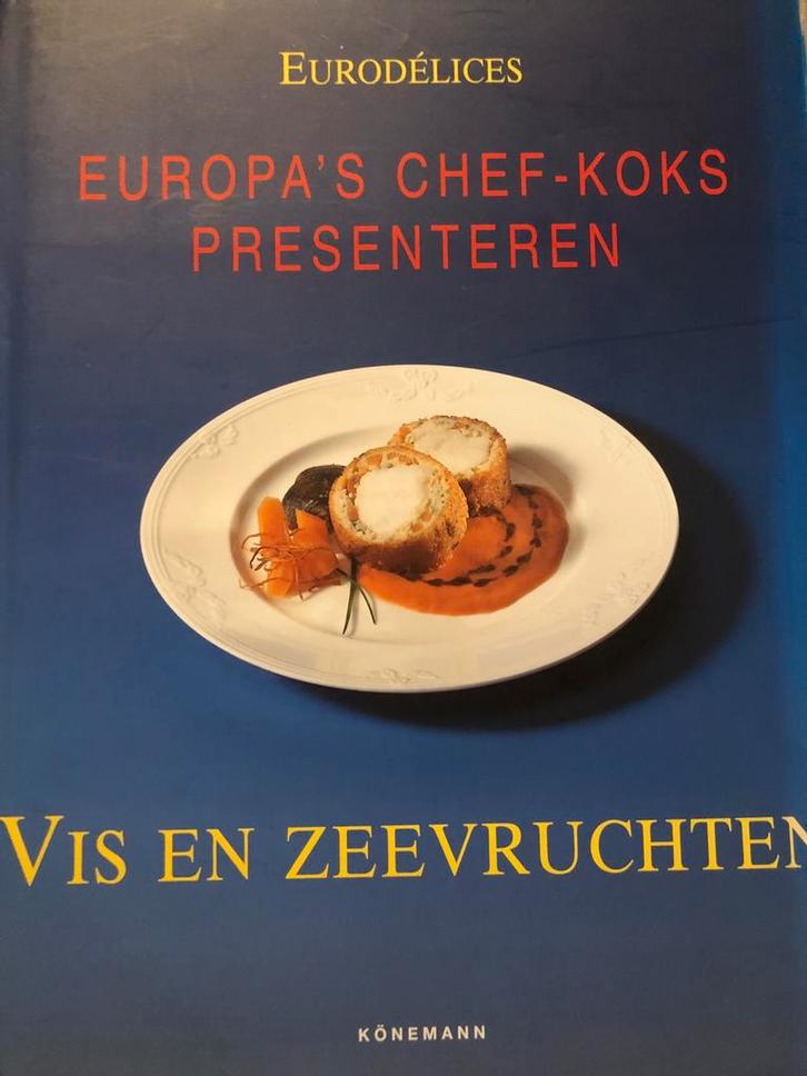 Europa's Chef-Koks - Vis en Zeevruchten, Boeken, Filosofie, Zo goed als nieuw, Ophalen of Verzenden