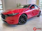 Mazda 3 2.0L EXCLUSIVE-LINE e-SKYACTIV X 186PK 6AT, Auto's, Mazda, Automaat, 1998 cc, Zwart, Parkeersensor