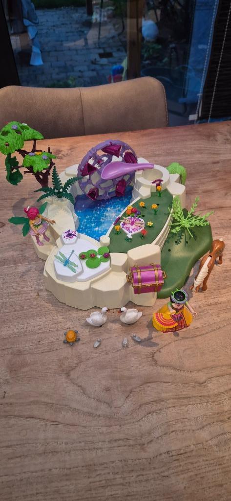 Playmobil set 5475 De magische kristalvijver, Kinderen en Baby's, Speelgoed | Playmobil, Zo goed als nieuw, Los Playmobil, Ophalen