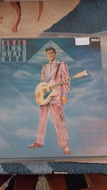 Elvis lp, Elvis sings World hits, Duitse persing.  beschikbaar voor biedingen