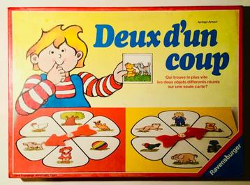 DEUX D’UN COUP, Ravensburger, 3 ans et plus beschikbaar voor biedingen